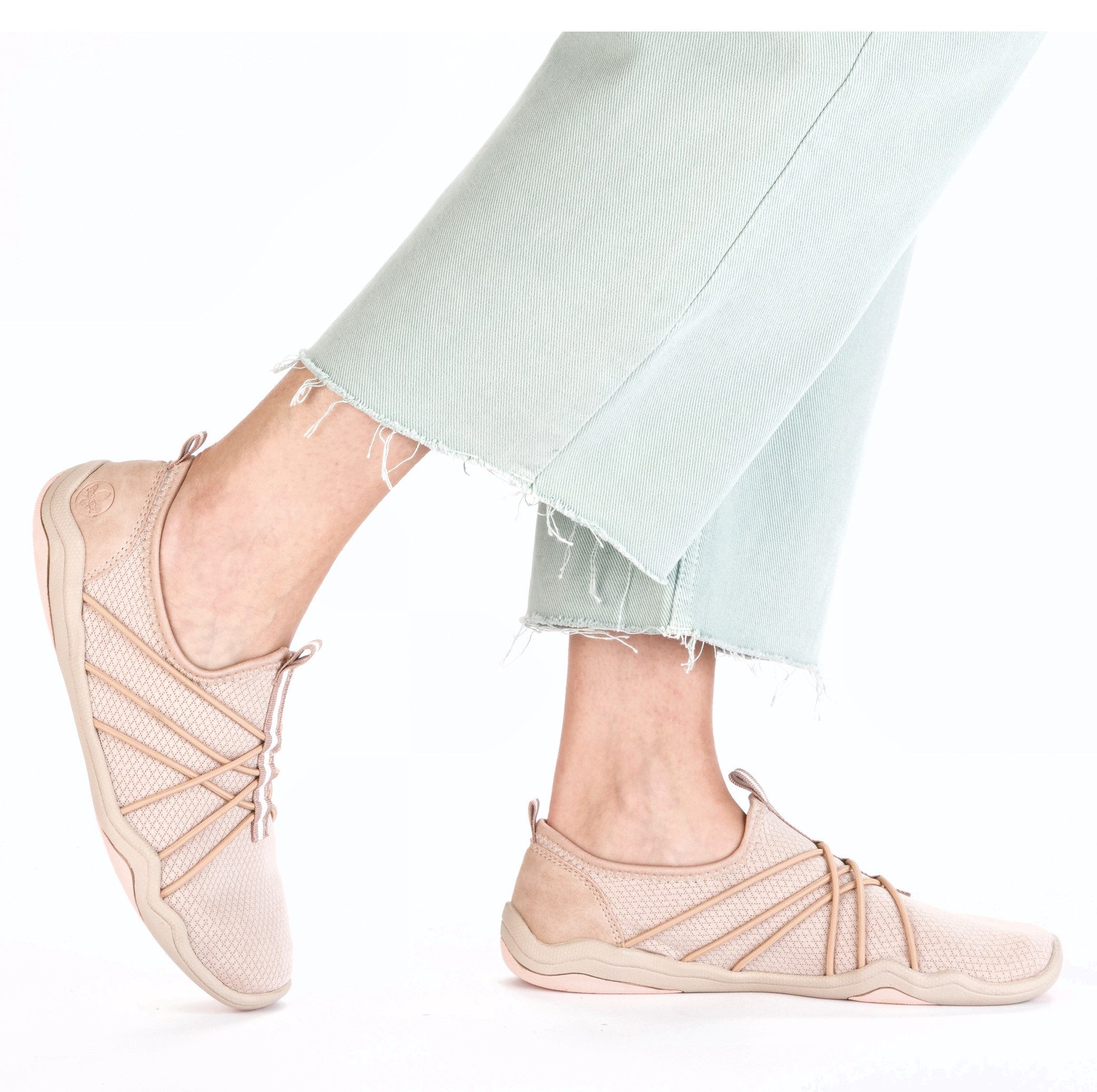 Rieker Slip-On Sneaker, Barfußschuh, Schlupfschuh, Slipper in veganer Verar günstig online kaufen