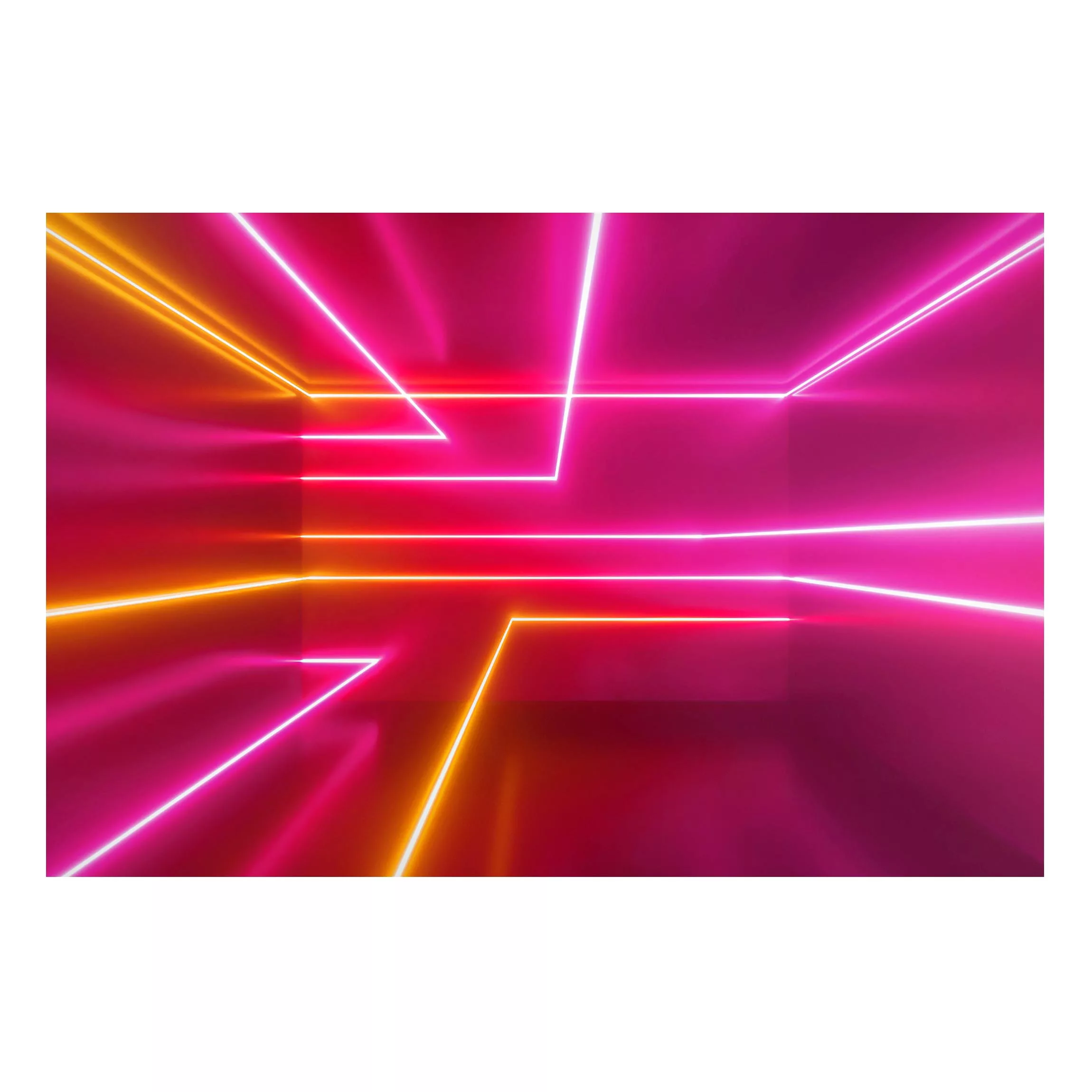 Magnettafel Pink Neon Stripes günstig online kaufen