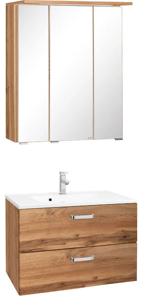 welltime Badmöbel-Set "Ravenna", (2 St.), mit Soft-Close Funktion günstig online kaufen