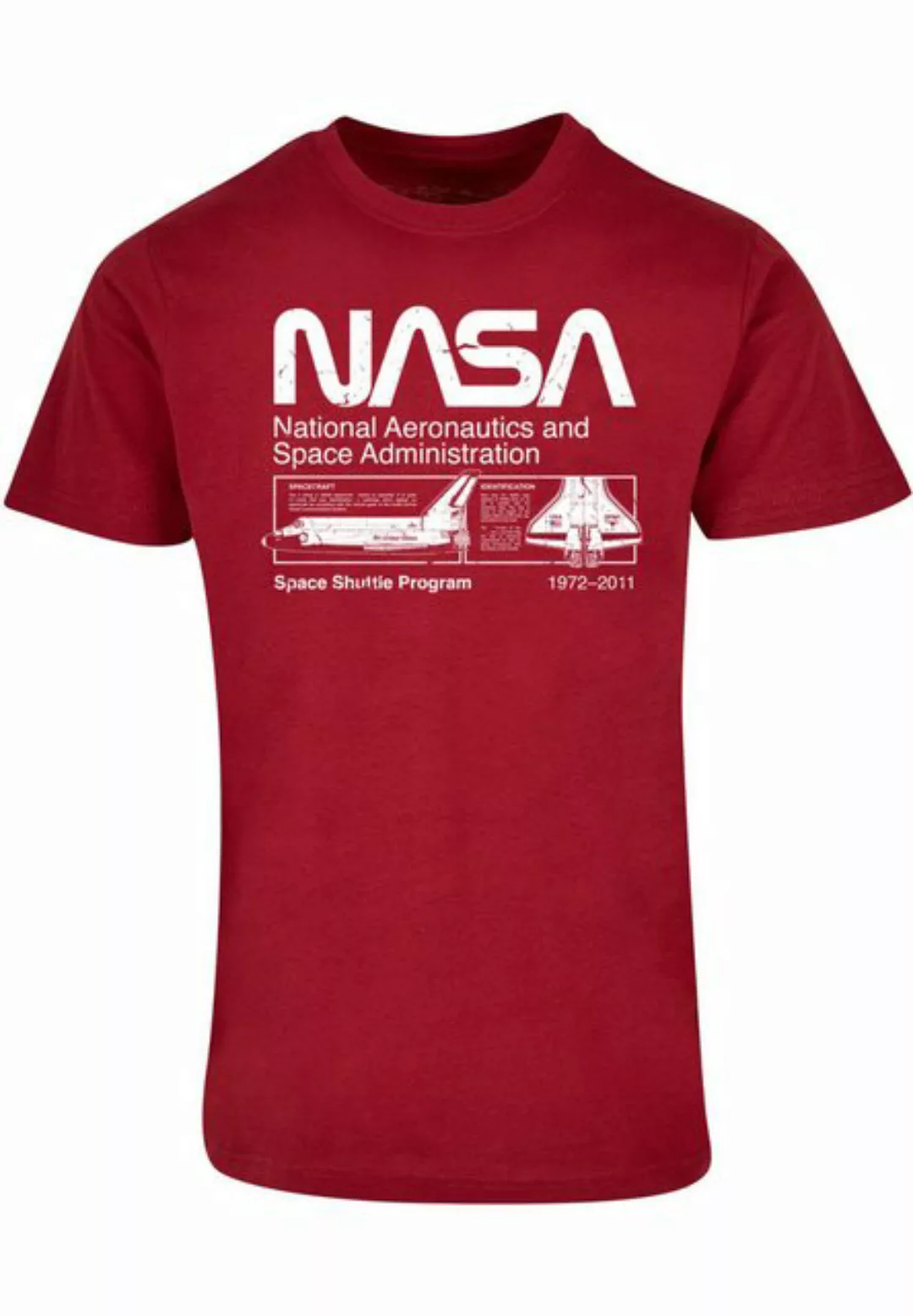ABSOLUTE CULT T-Shirt ABSOLUTE CULT Herren Nasa - Space Shuttle Program Bas günstig online kaufen