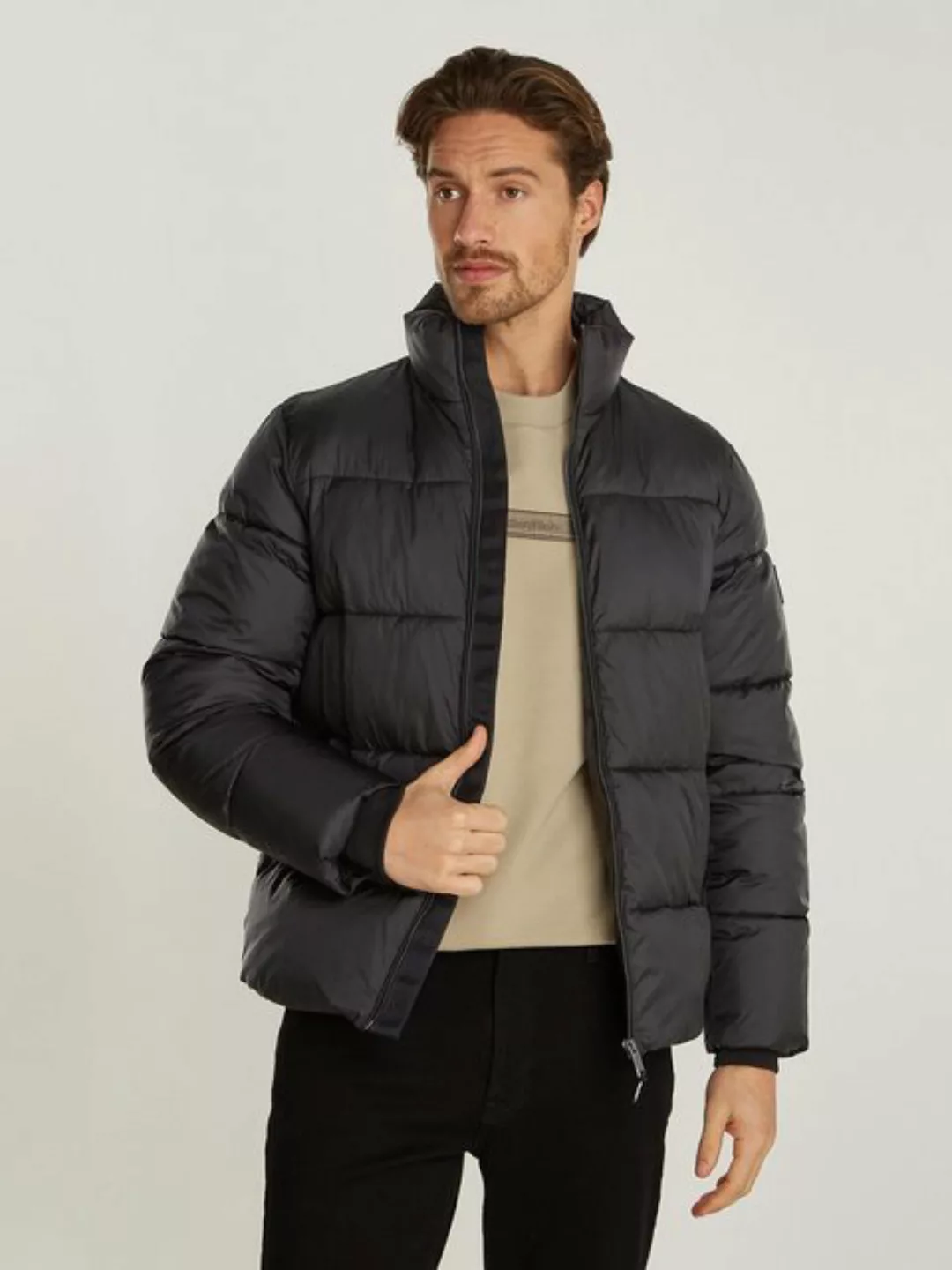 Calvin Klein Outdoorjacke QUILT PUFFER MW mit Logopatch günstig online kaufen