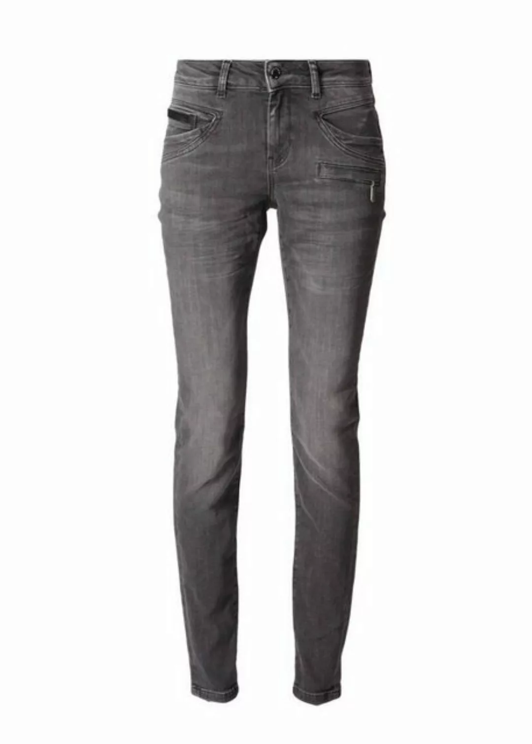 M.O.D. Damen Jeans SUZY - Skinny Fit - Grau - Florencia Grey günstig online kaufen