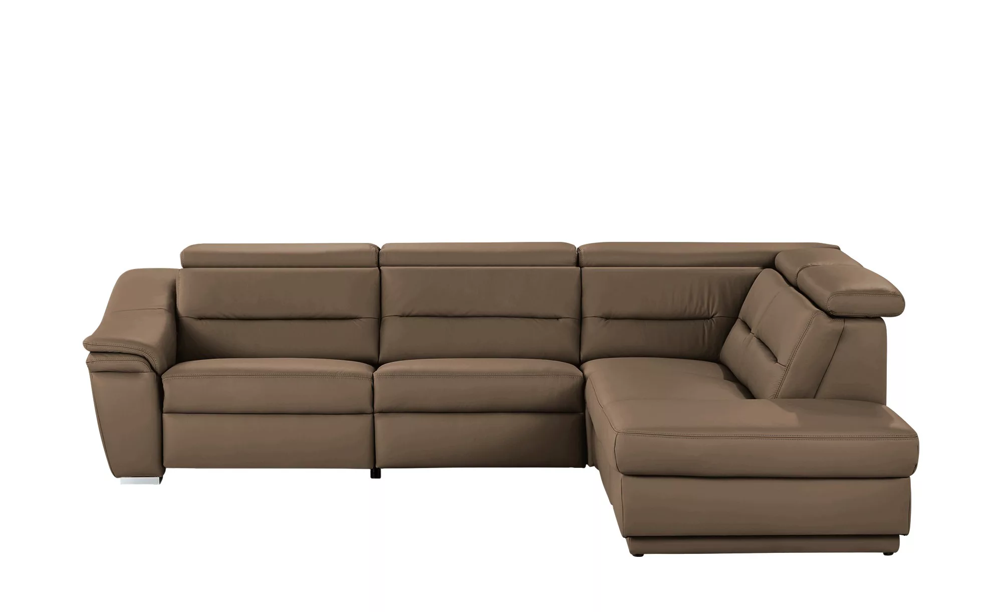 meinSofa Ecksofa  Ivonne - braun - 84 cm - Polstermöbel > Sofas > Ecksofas günstig online kaufen