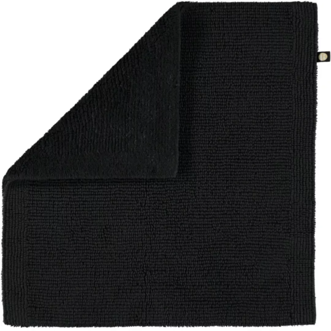 Rhomtuft - Badteppich Pur - Farbe: schwarz - 15 - 60x60 cm günstig online kaufen