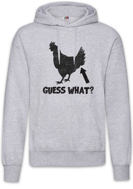 Urban Backwoods Hoodie Guess What ? Herren Hoodie Chicken Butt Quote Fun Jo günstig online kaufen