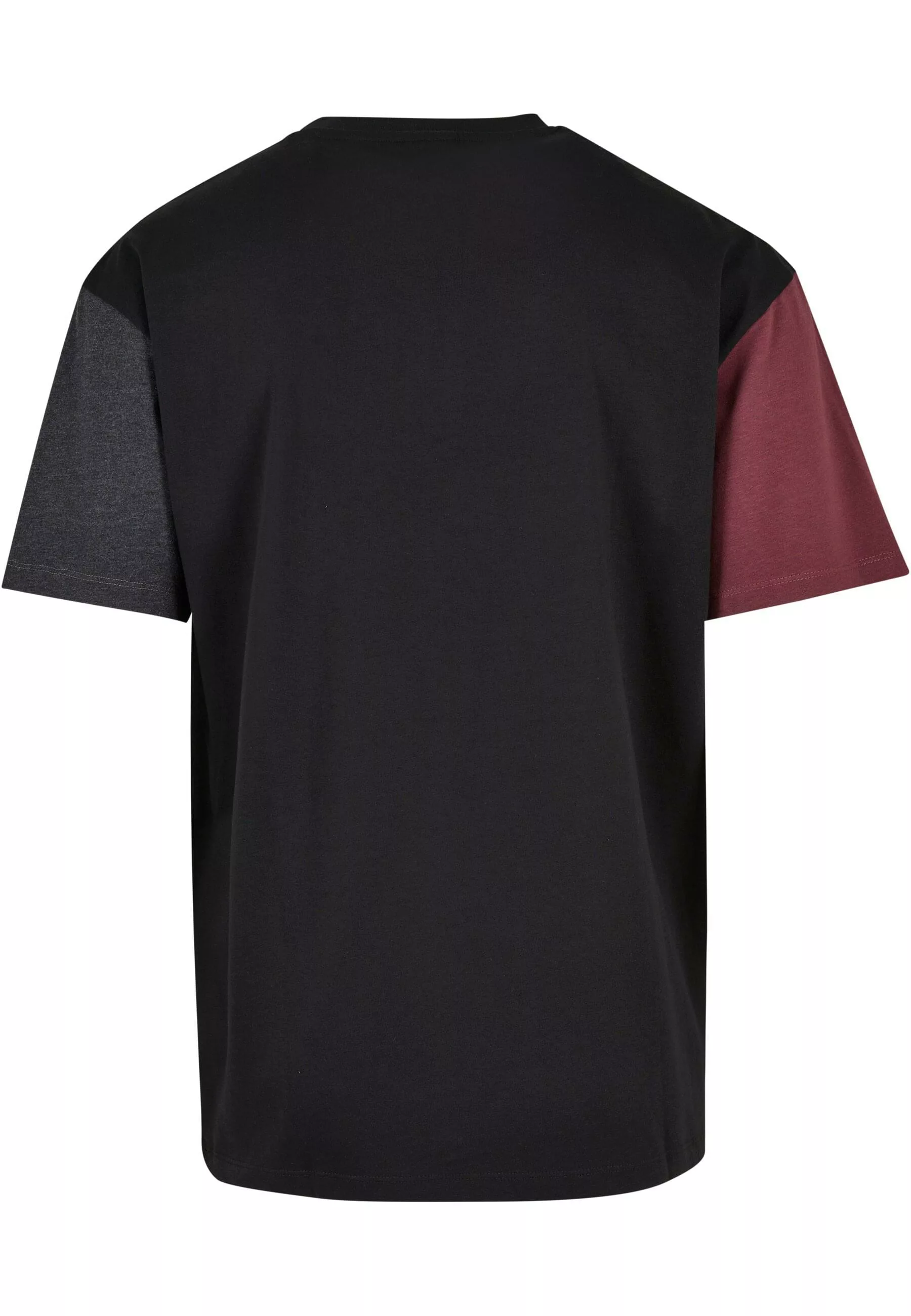 URBAN CLASSICS T-Shirt "Urban Classics Herren Organic Oversized Colorblock günstig online kaufen