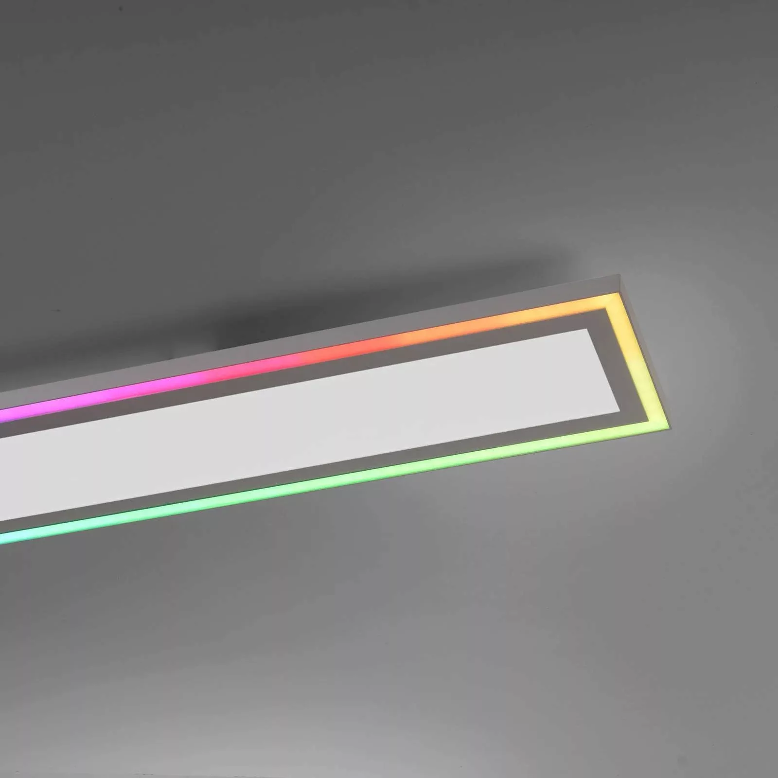 Leuchten Direkt LED-Deckenleuchte »EDGING«, dimmbar, mit Fernbedienung günstig online kaufen