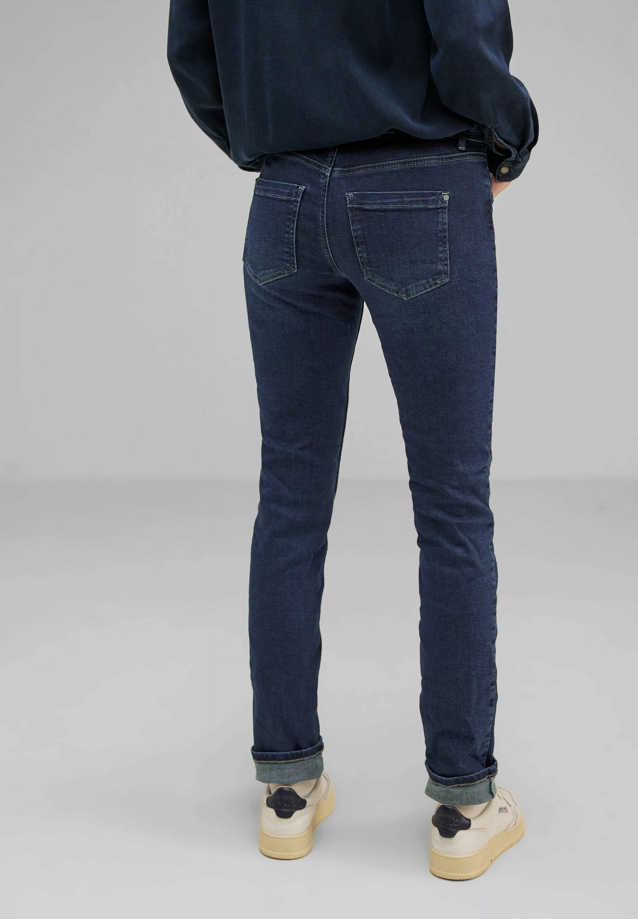STREET ONE Slim-fit-Jeans aus Baumwolle mit Stretchanteil günstig online kaufen