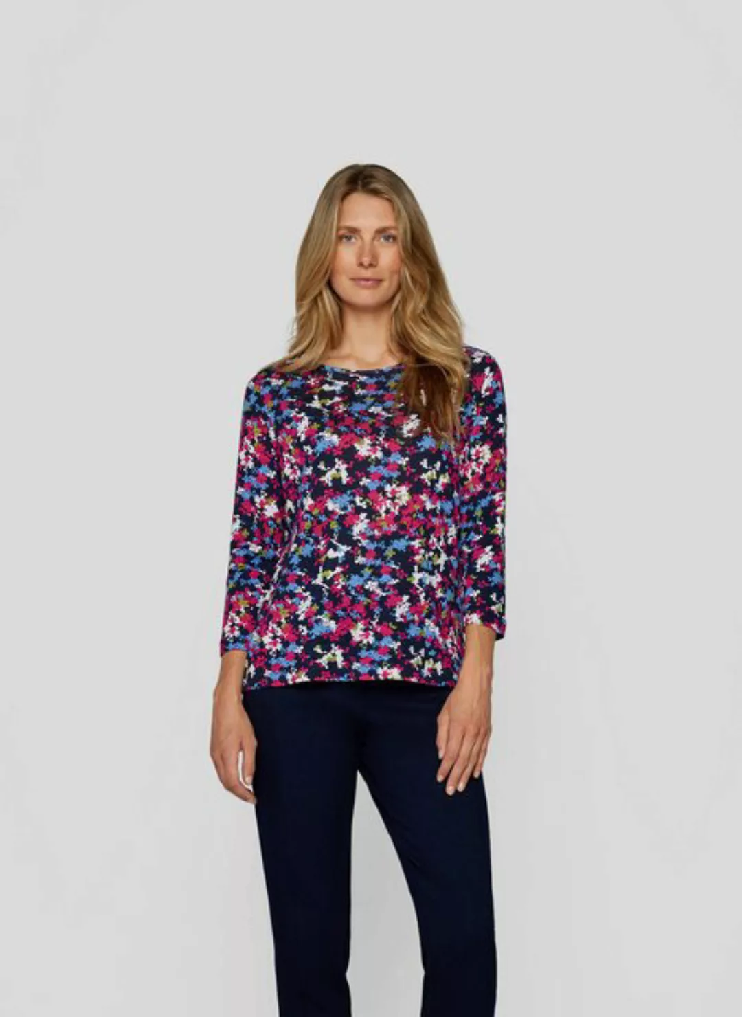 Rabe Print-Shirt Rabe Blumenprint 3/4-Arm-Shirt - frischer Look für jeden T günstig online kaufen