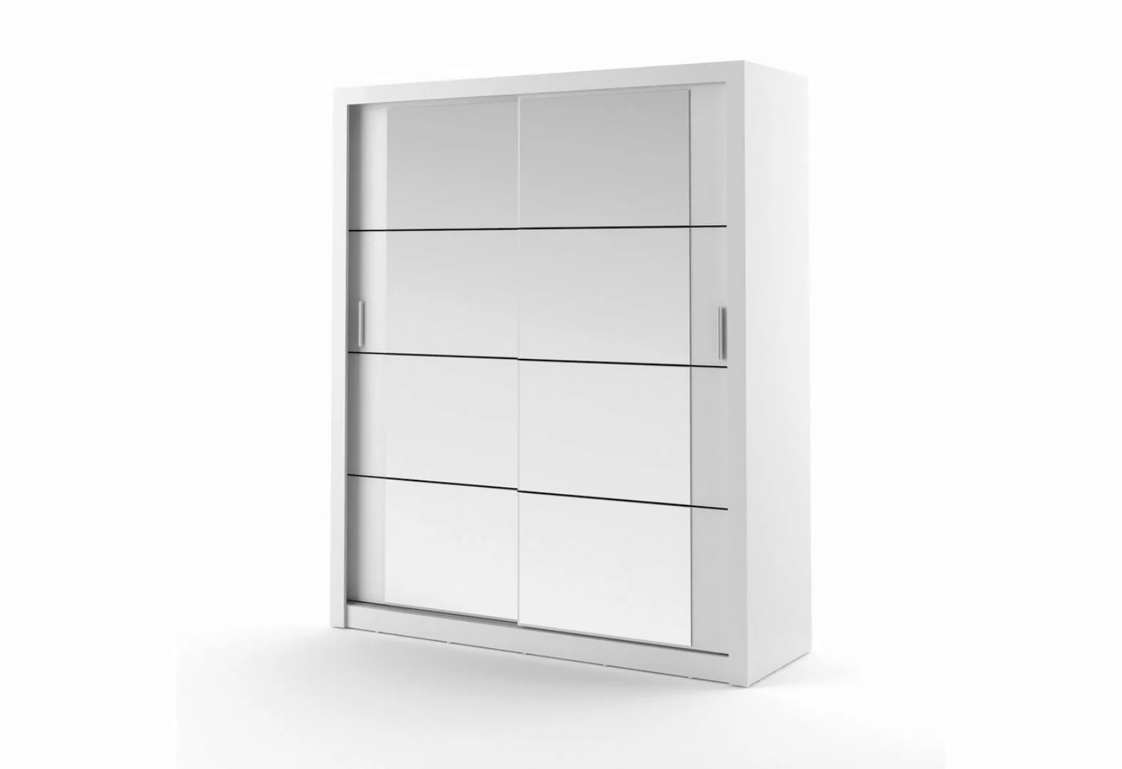 Compleo Kleiderschrank ARTI 03, Mehrweckschrank mit Spiegel Breite 180cm günstig online kaufen