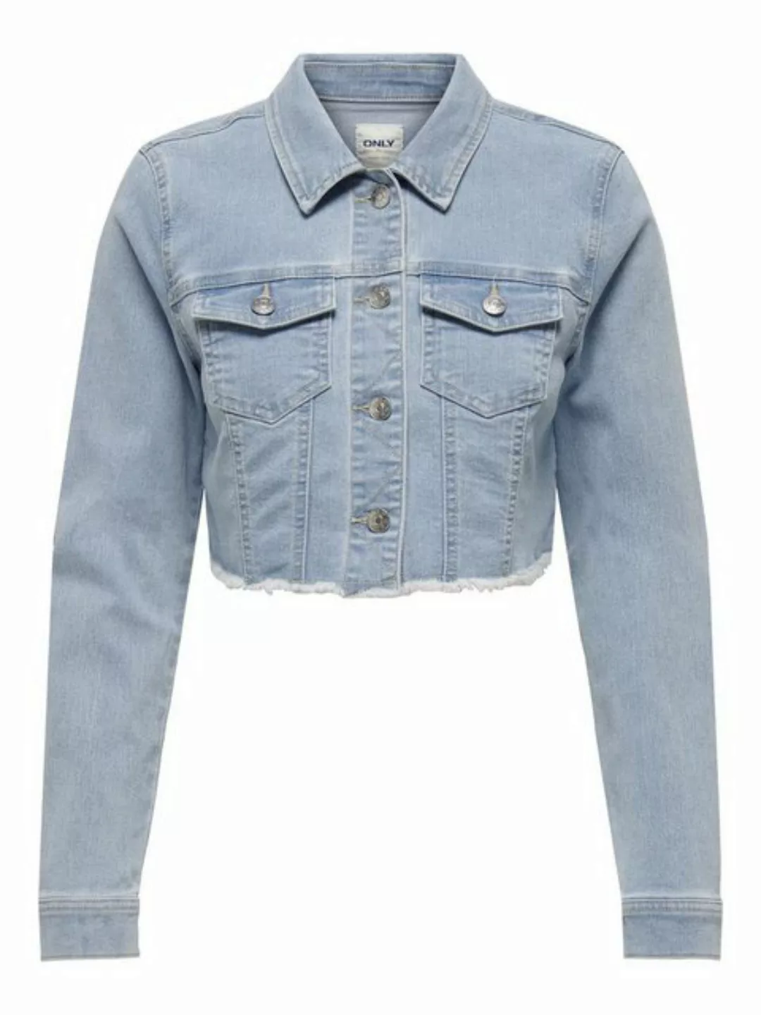 ONLY Jeansjacke "ONLWONDER LS CROPPED DNM JACKET GUA NOOS" günstig online kaufen