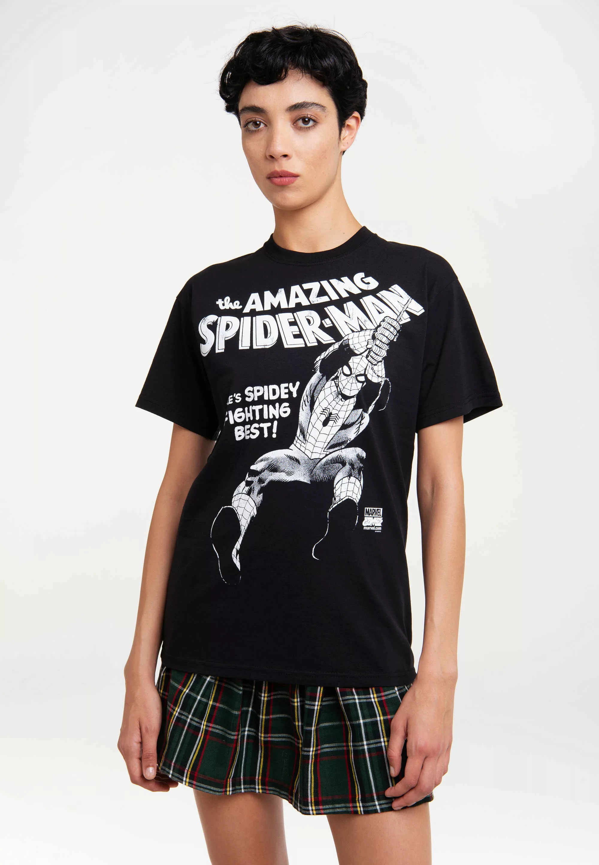 LOGOSHIRT T-Shirt "Marvel Comics - Spider-Man, Spidey", mit lizenziertem Pr günstig online kaufen