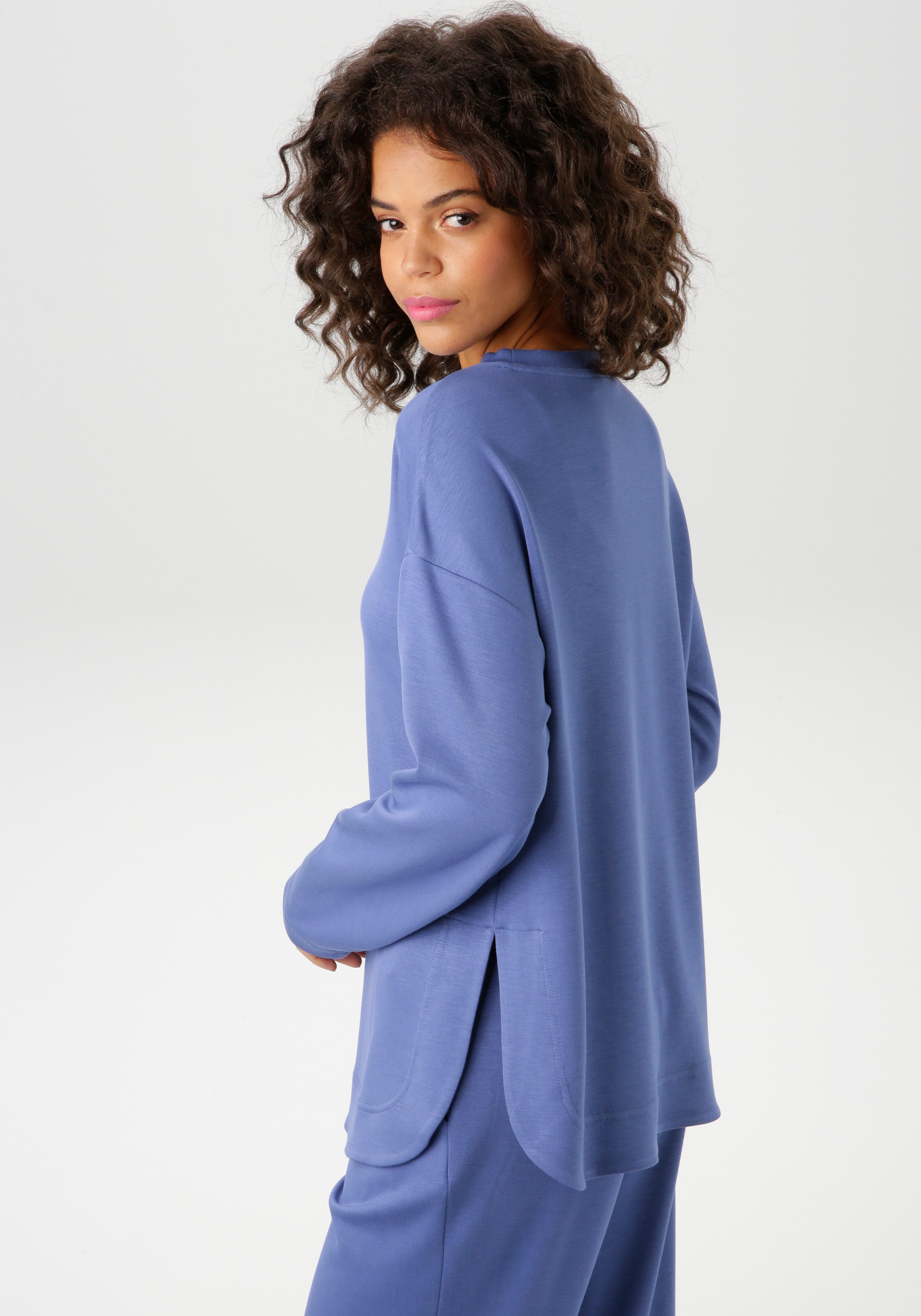 Aniston CASUAL Sweatshirt, in trendiger Farbpalette günstig online kaufen