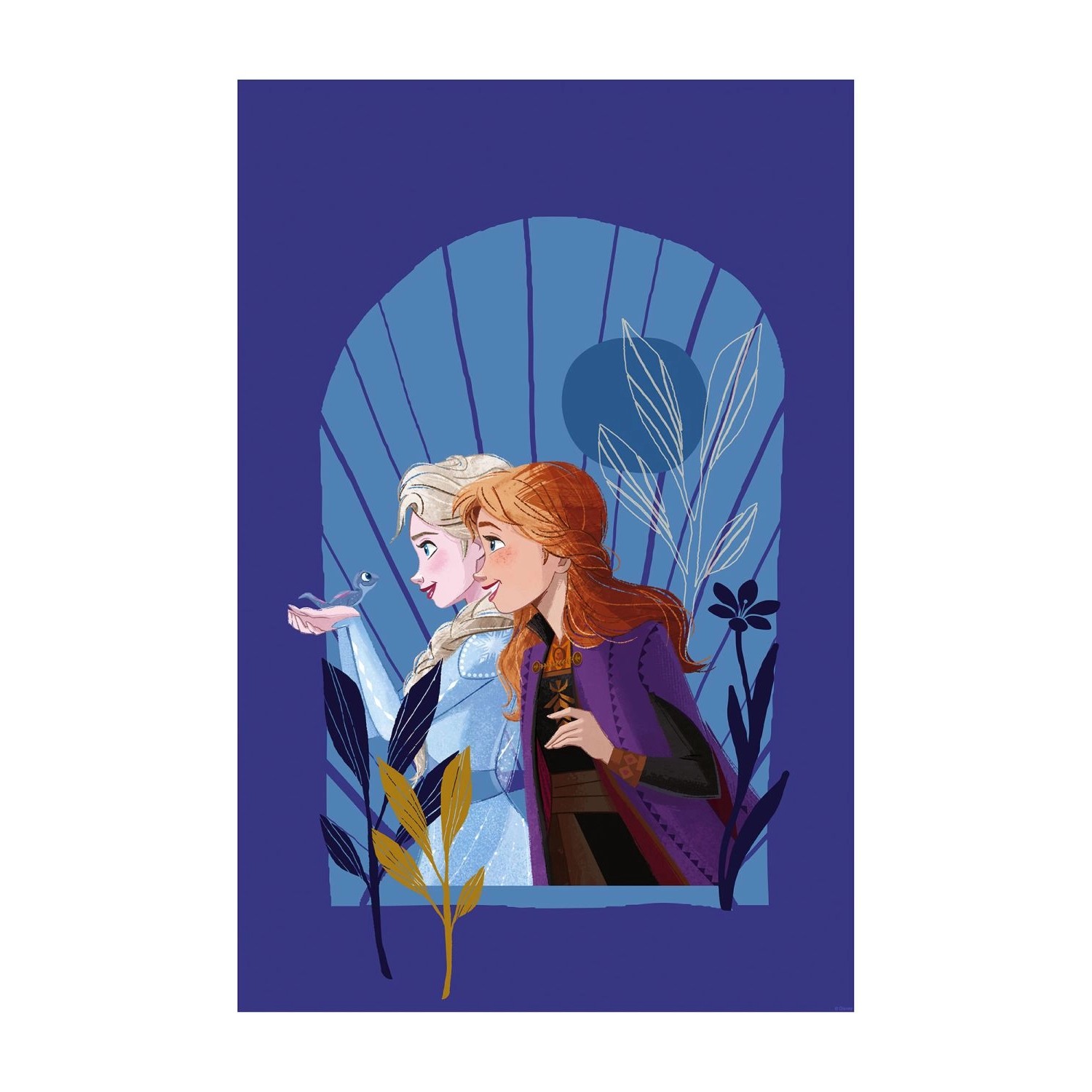 Disney Poster Die Eiskönigin Spottdrossel Lila 50 cm x 70 cm 612842 günstig online kaufen