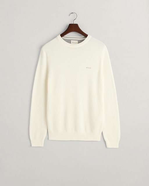 Gant Sweatshirt COTTON PIQUE C-NECK günstig online kaufen