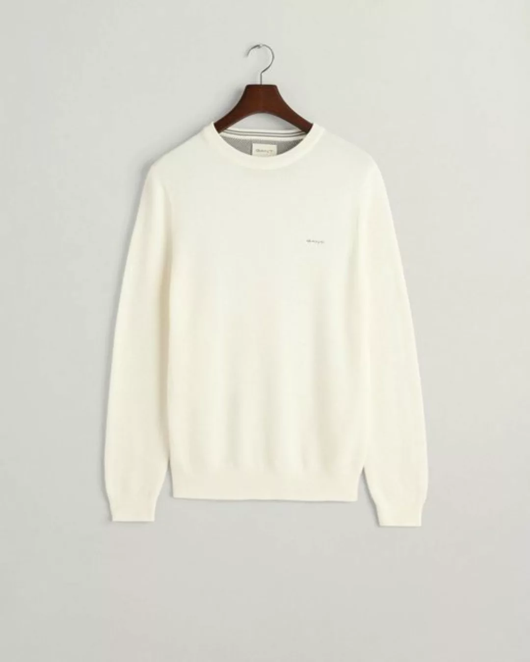 Gant Sweatshirt COTTON PIQUE C-NECK günstig online kaufen