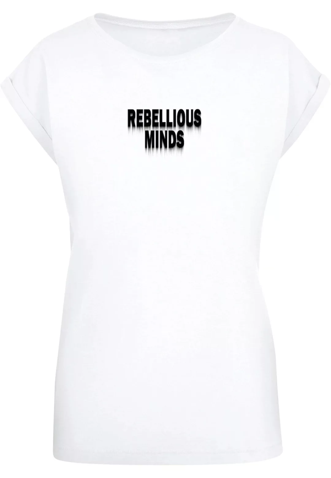 Merchcode T-Shirt "Merchcode Damen Ladies Rebellious Minds T-Shirt" günstig online kaufen