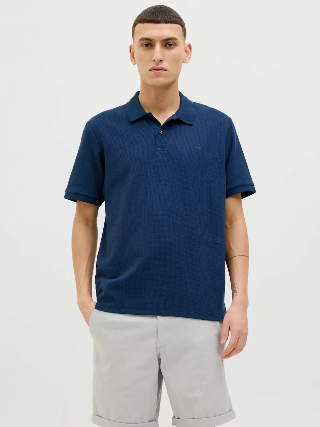 Jack & Jones Poloshirt "JJEAUSTIN POLO SS NOOS", mit Logo Stickerei günstig online kaufen