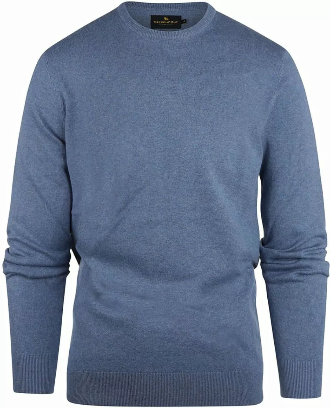 Steppin' Out Pullover Cashmere Indigo Blau - Größe S günstig online kaufen