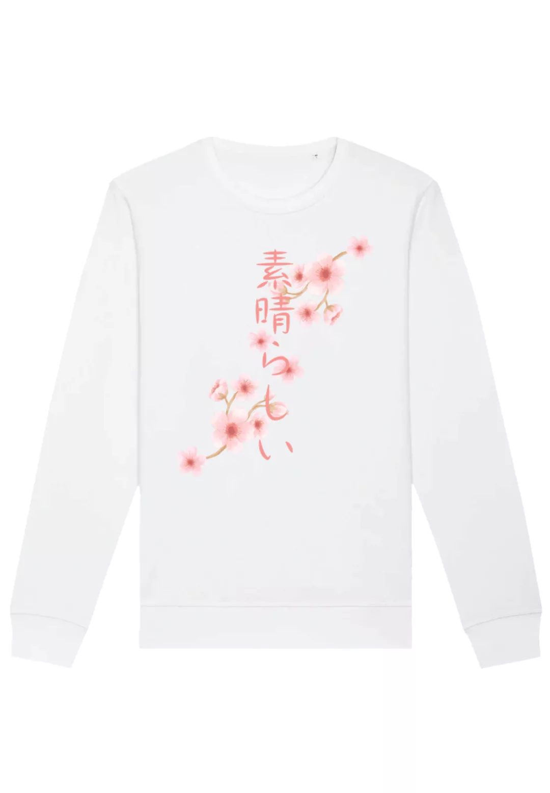 F4NT4STIC Sweatshirt "Kirschblüten Asien" günstig online kaufen