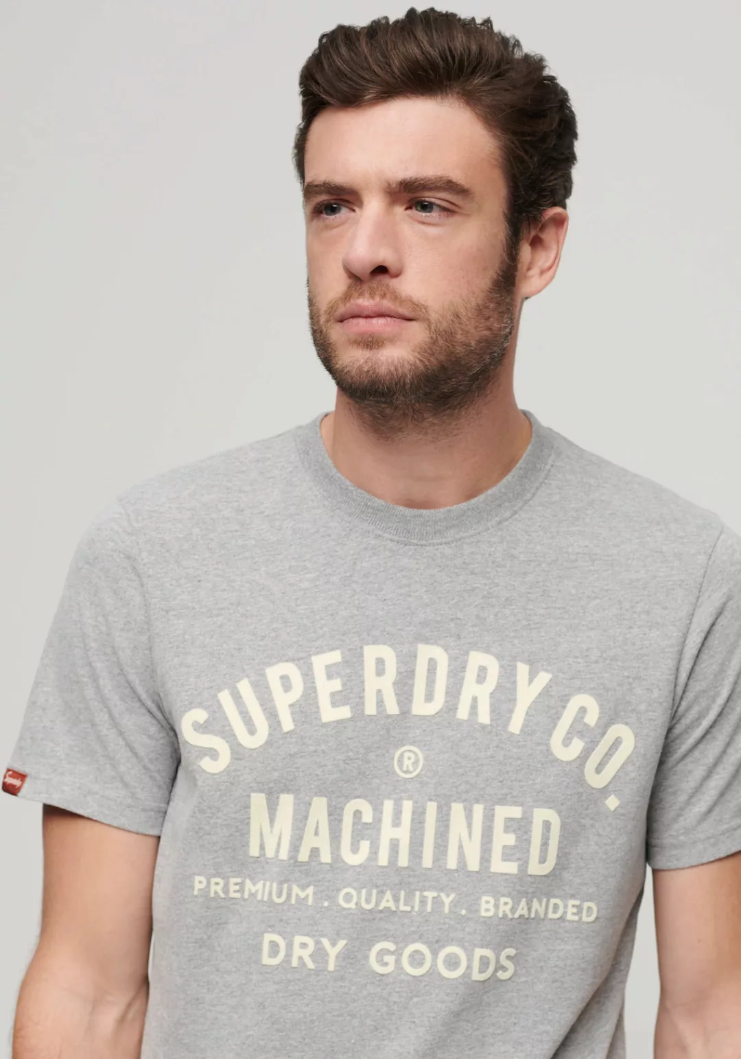 Superdry T-Shirt WORKWEAR FLOCK GRAPHIC T SHIRT günstig online kaufen