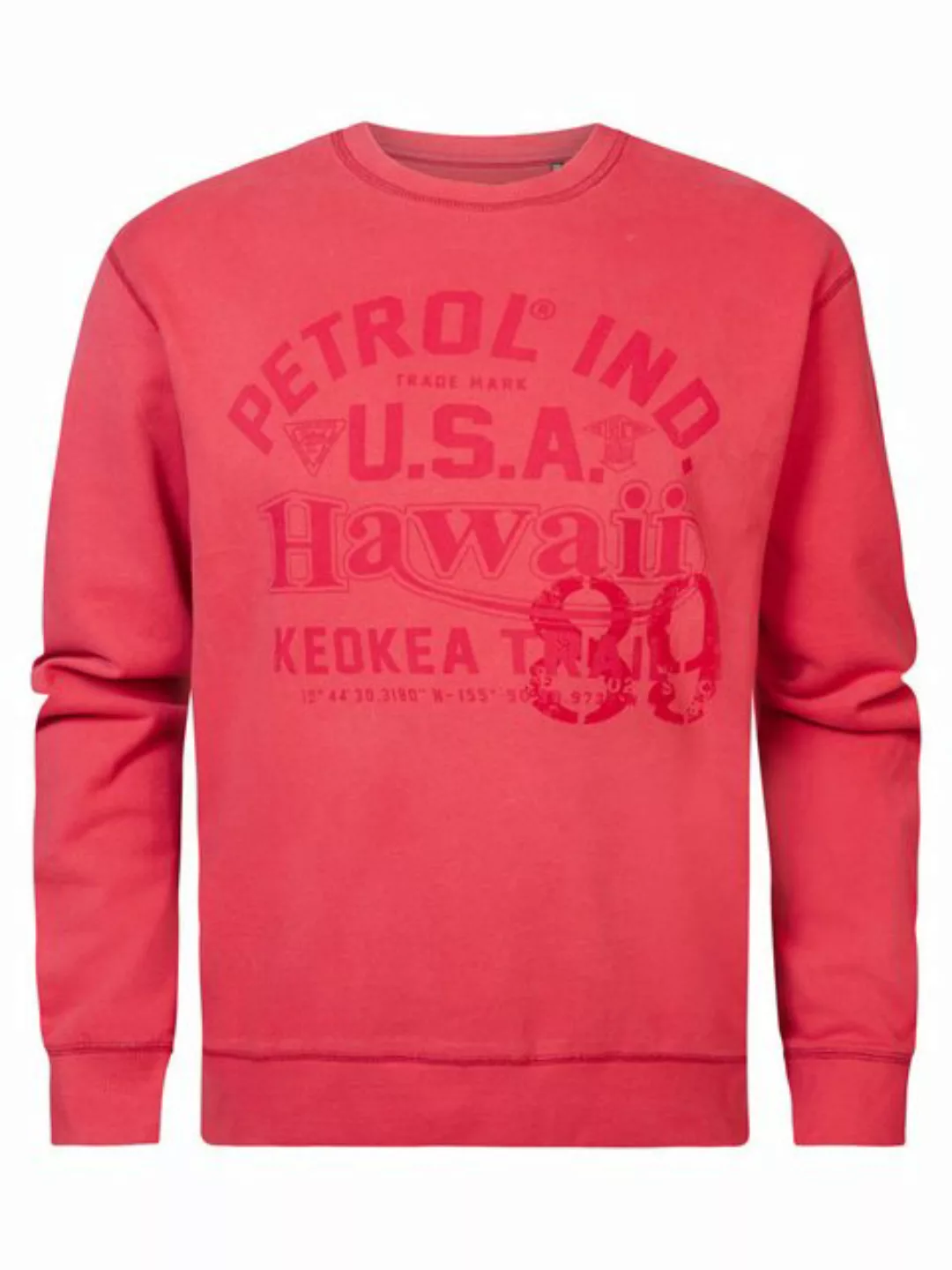 Petrol Industries Sweatshirt Men Sweater Round Neck günstig online kaufen