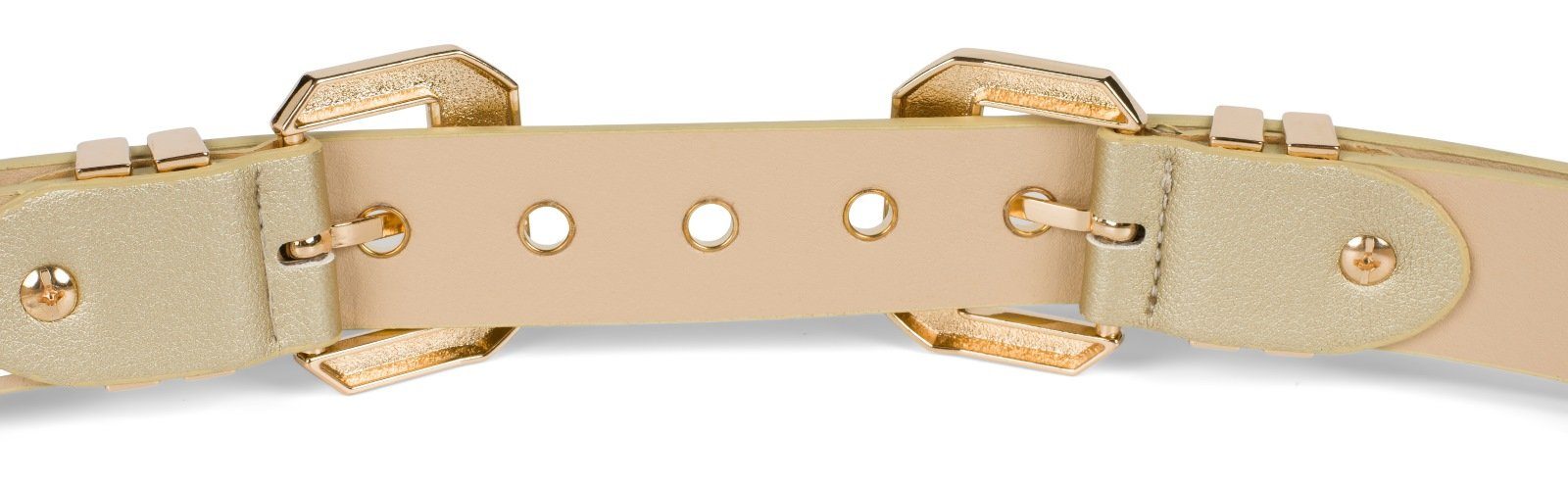 styleBREAKER Synthetikgürtel Doppel Schnallen Gürtel mit günstig online kaufen