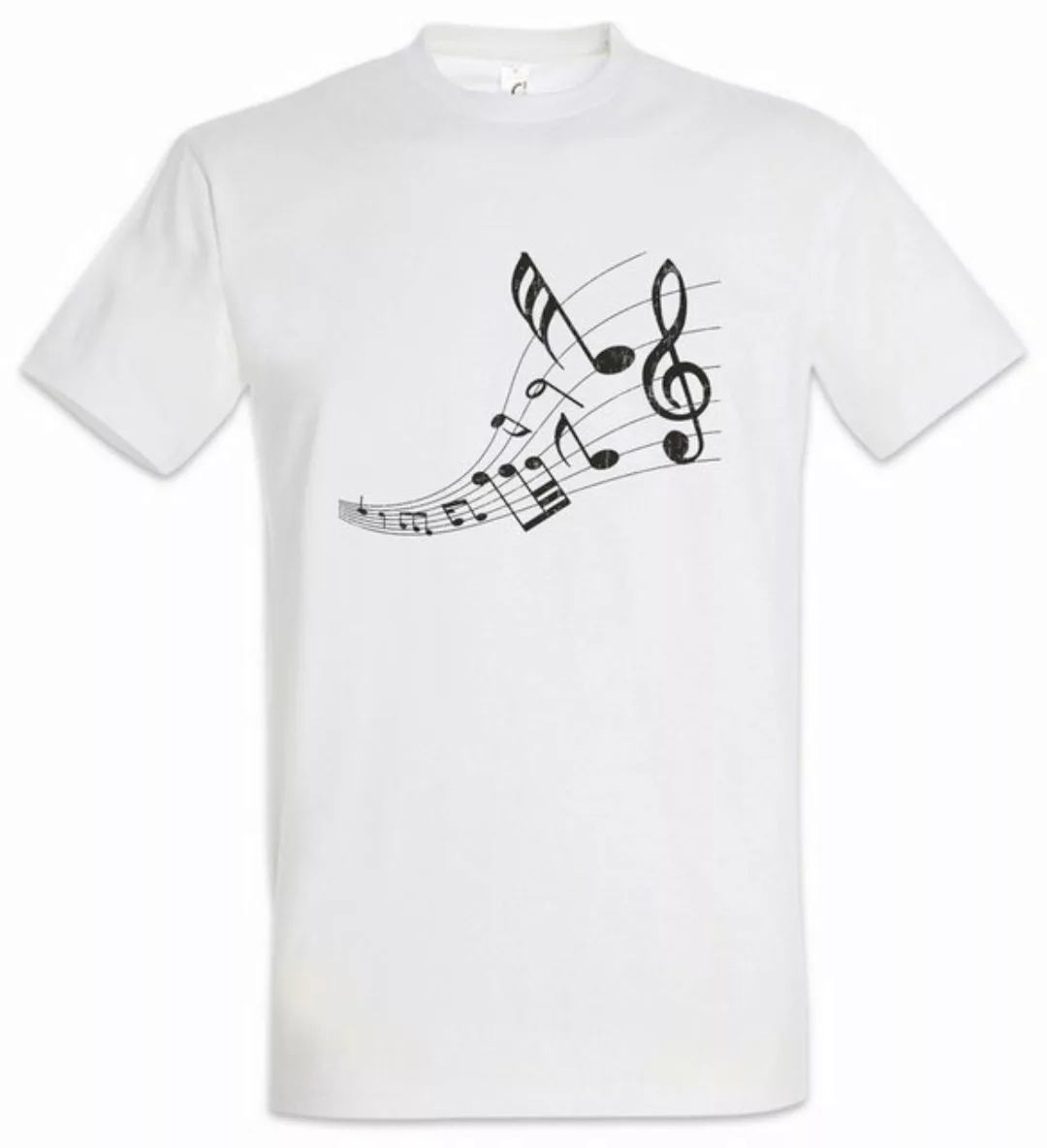 Urban Backwoods Print-Shirt Music Notes Herren T-Shirt Musiklehrer Musik Te günstig online kaufen