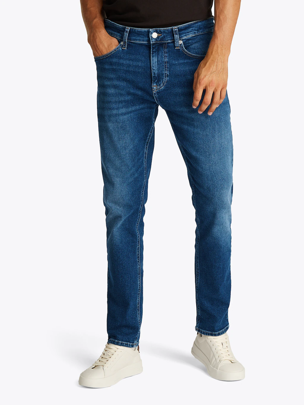 Tommy Jeans Slim-fit-Jeans "Austin Slim Tapered", zum Knöchel hin schmaler günstig online kaufen