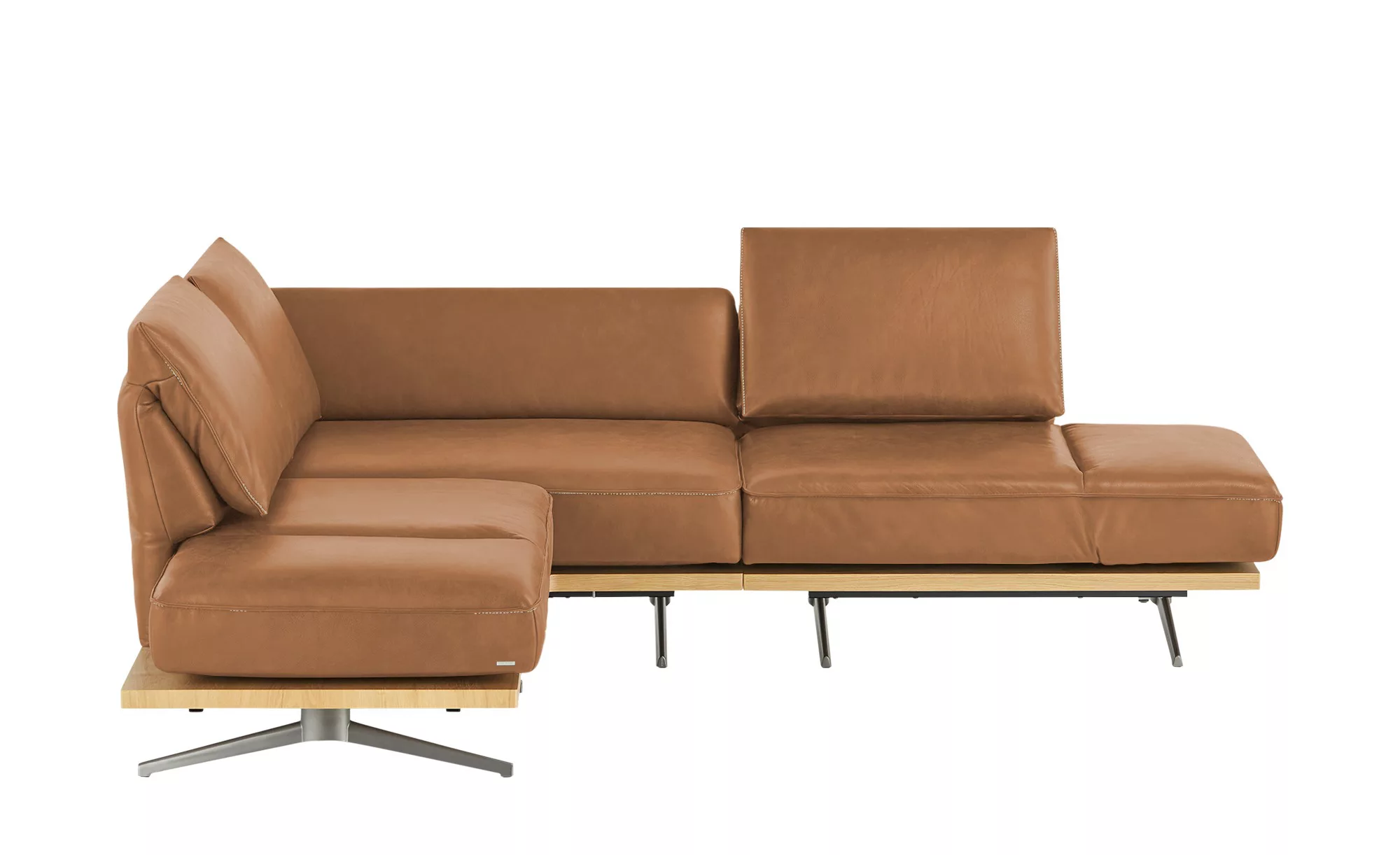 KOINOR Ecksofa  Phoenix ¦ braun ¦ Maße (cm): B: 253 H: 87 T: 209.0 Polsterm günstig online kaufen