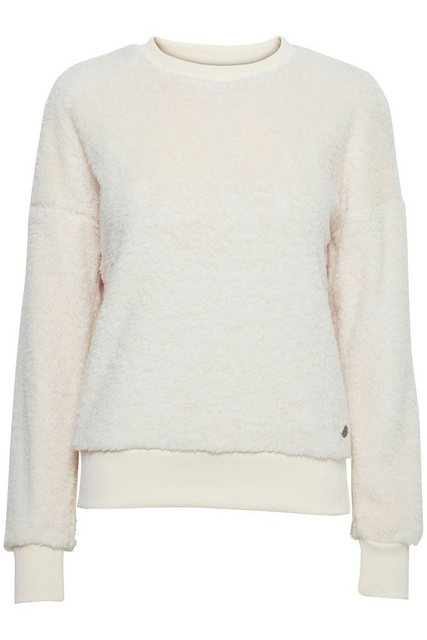 OXMO Rundhalspullover OXAnnica Teddy Pullover mit Rundhalsausschnitt günstig online kaufen