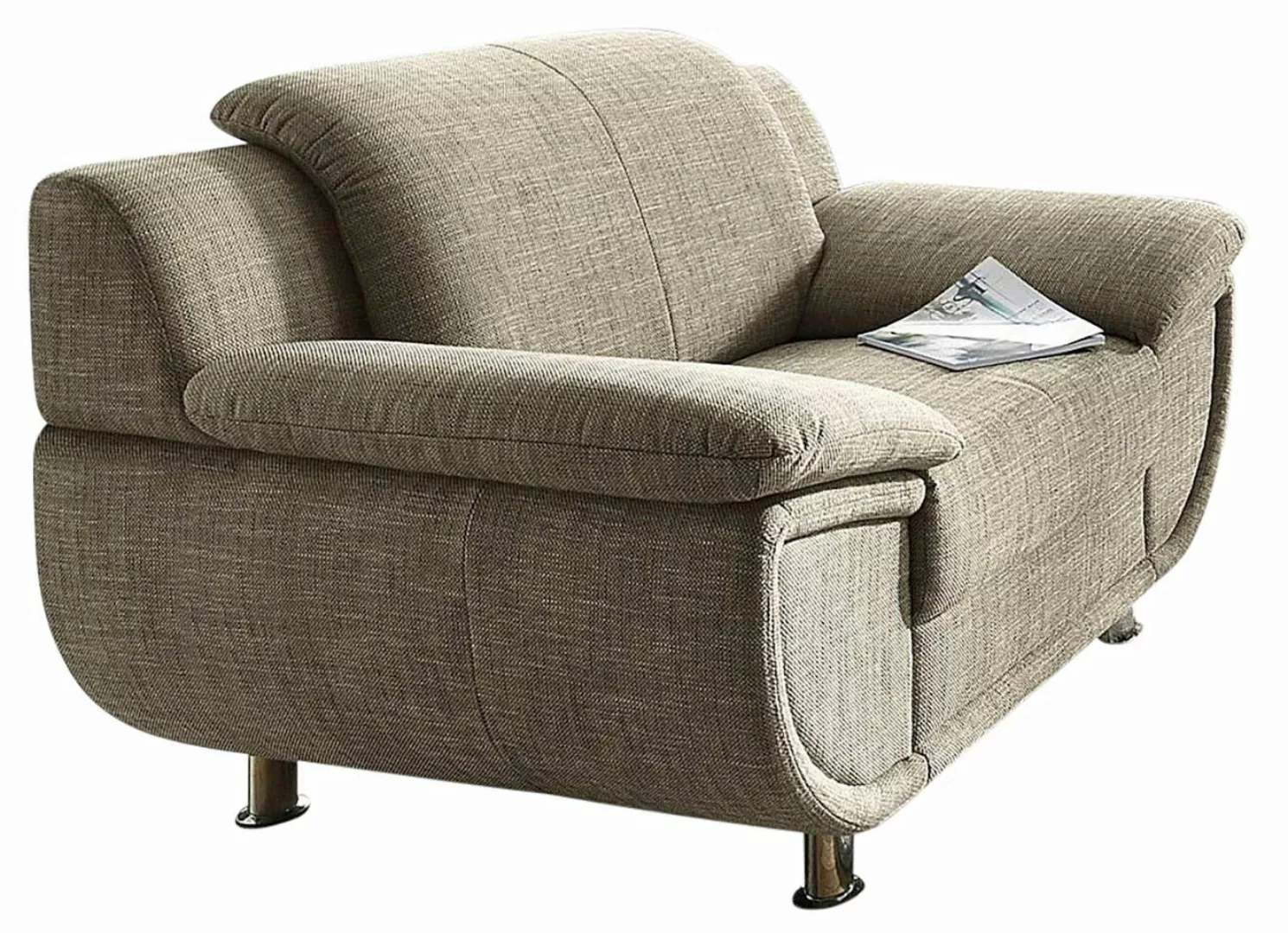 TRENDMANUFAKTUR Sessel Rondo, Breite 121 cm, günstig online kaufen