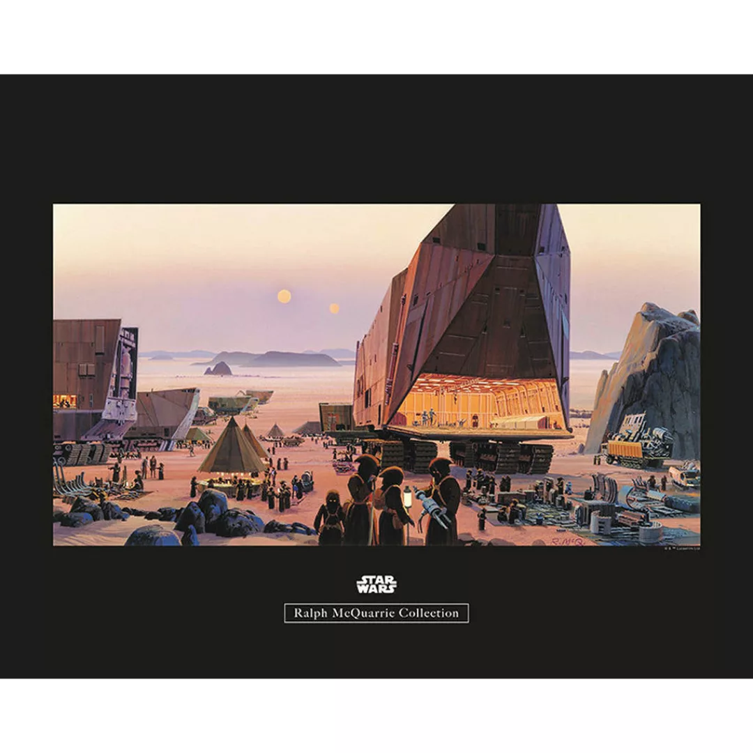 Komar Wandbild Star Wars Classic RMQ Java Market Star Wars B/L: ca. 50x40 c günstig online kaufen