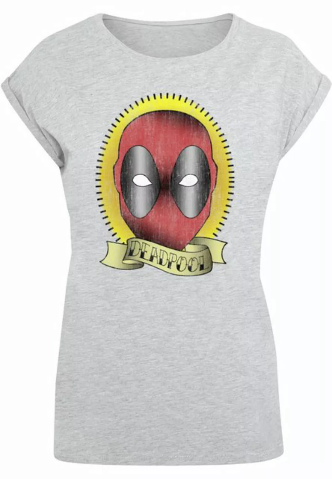 ABSOLUTE CULT T-Shirt ABSOLUTE CULT Damen Ladies Deadpool - Tattoo Print T- günstig online kaufen