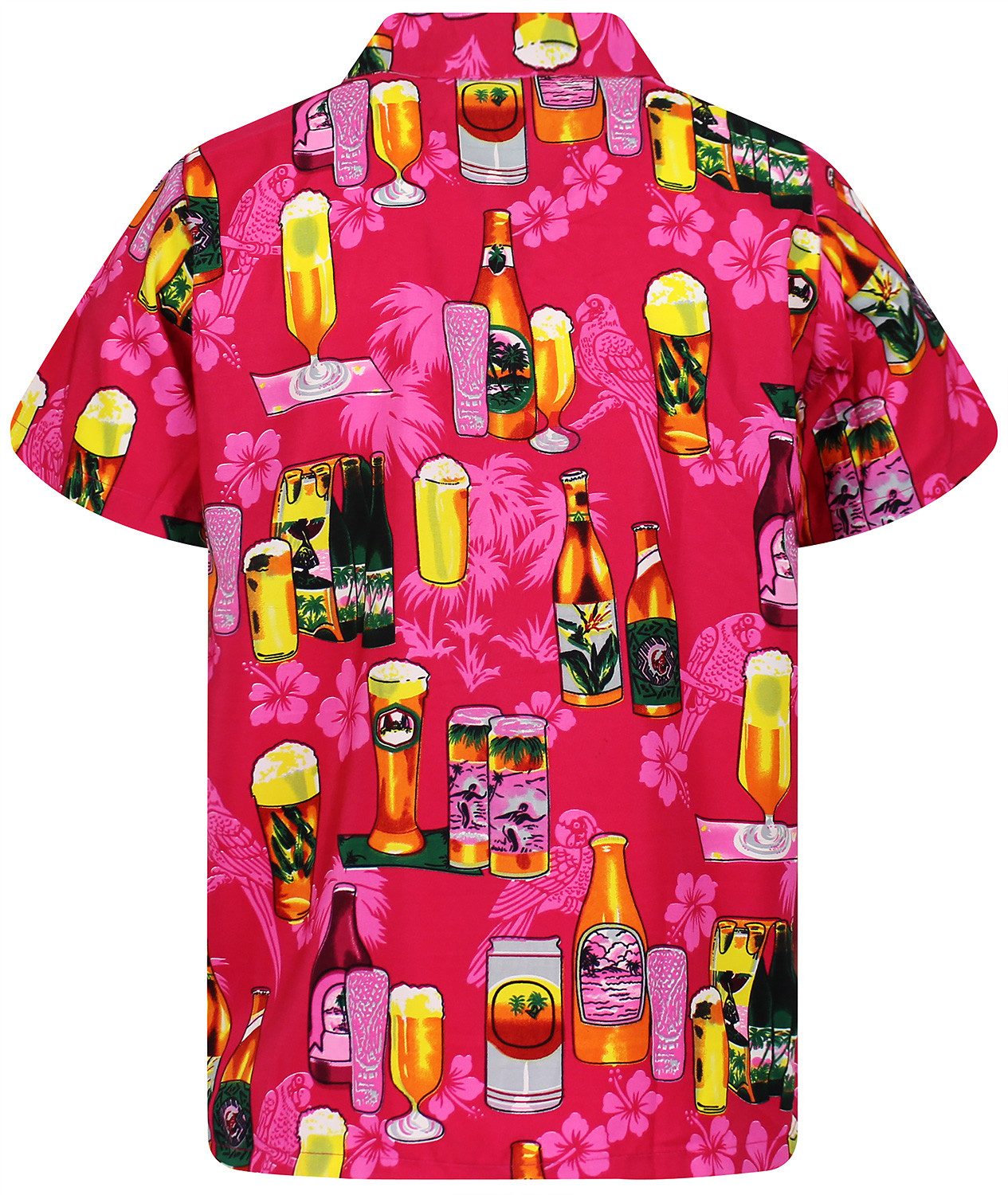 King Kameha Hawaiihemd Beerbottle Funky Hawaii-Hemd günstig online kaufen