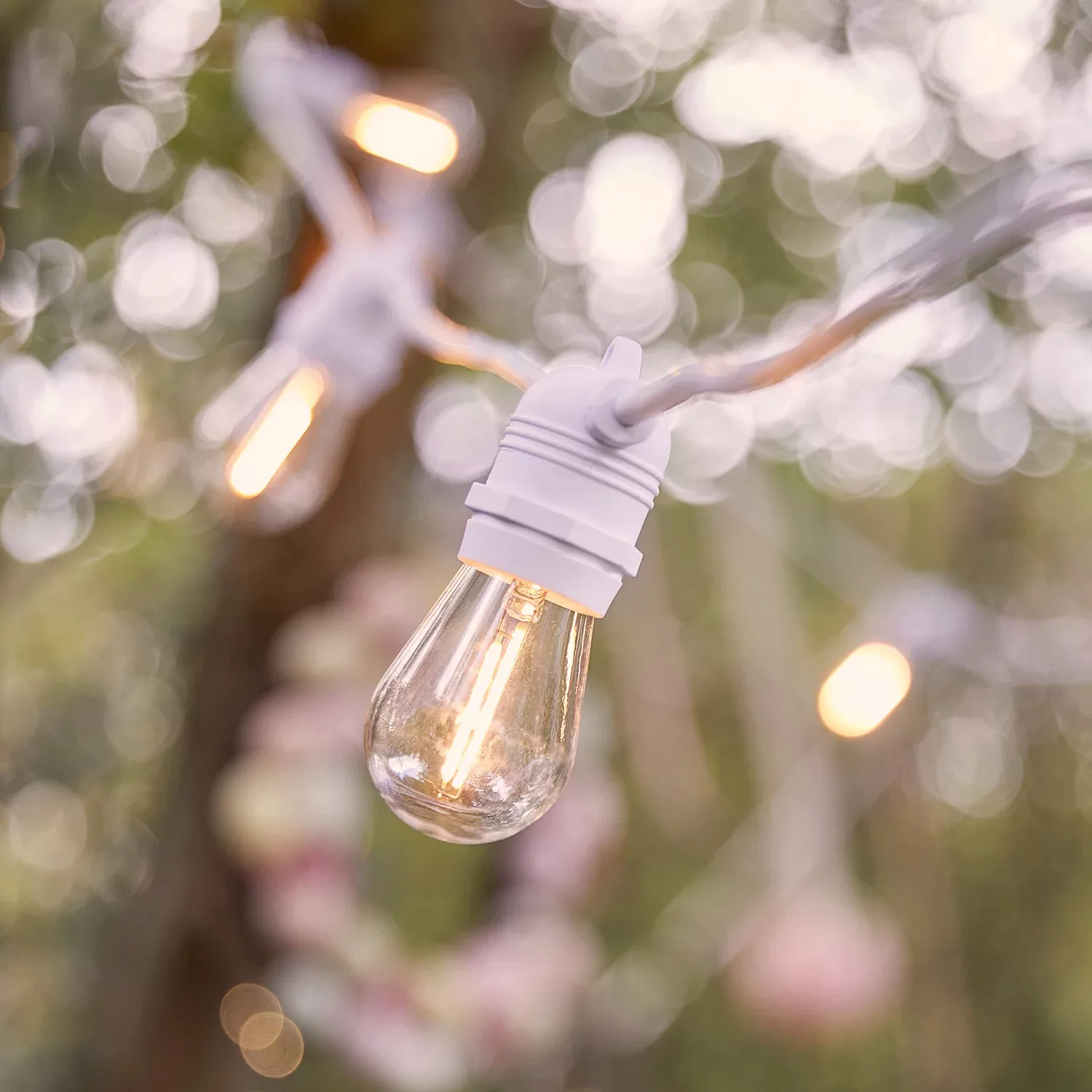 Ultimate Connect 95m 190er LED Lichterkette Glühbirnen warmweiß koppelbar w günstig online kaufen