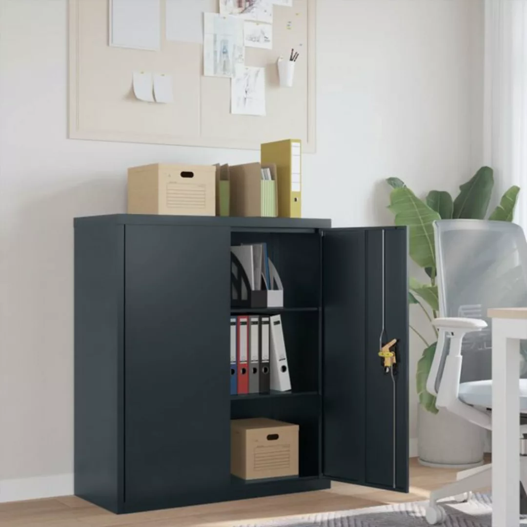 vidaXL Aktenschrank Aktenschrank Büroschrank Home Office Ablage Büro Anthra günstig online kaufen