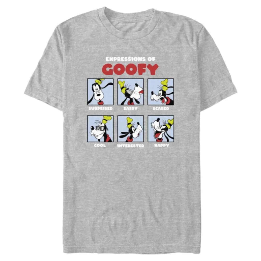 Disney Classics - Micky Maus - Goofy Expressions of - Männer T-Shirt günstig online kaufen