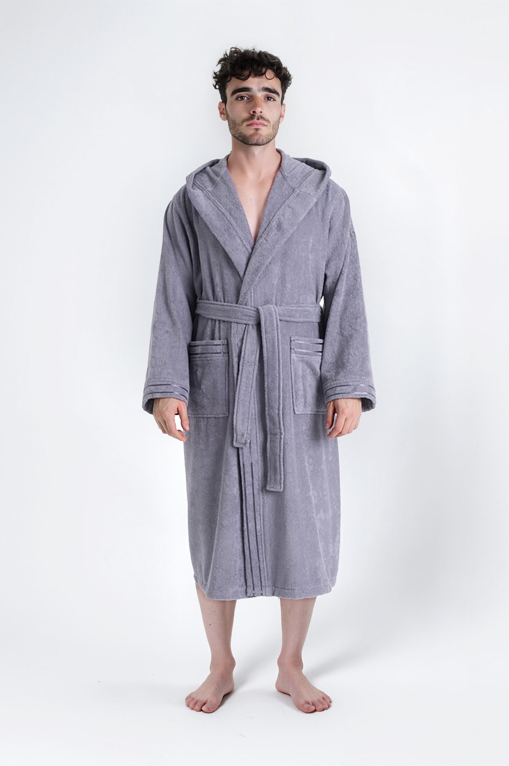 Bruno Banani Herrenbademantel Clement, ideal für günstig online kaufen