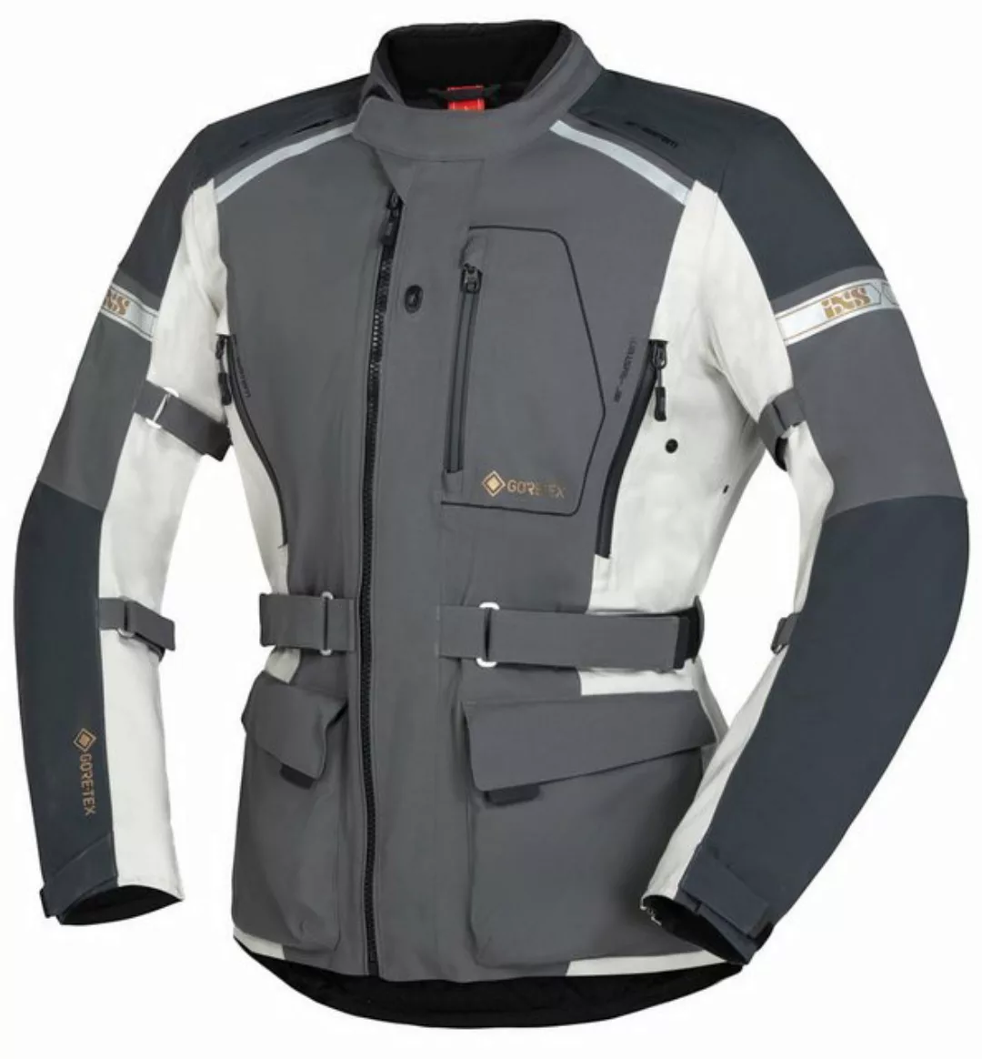 IXS Motorradjacke iXS Tour Jacke Master-GTX 2.0 grau-hell grau 3XL günstig online kaufen