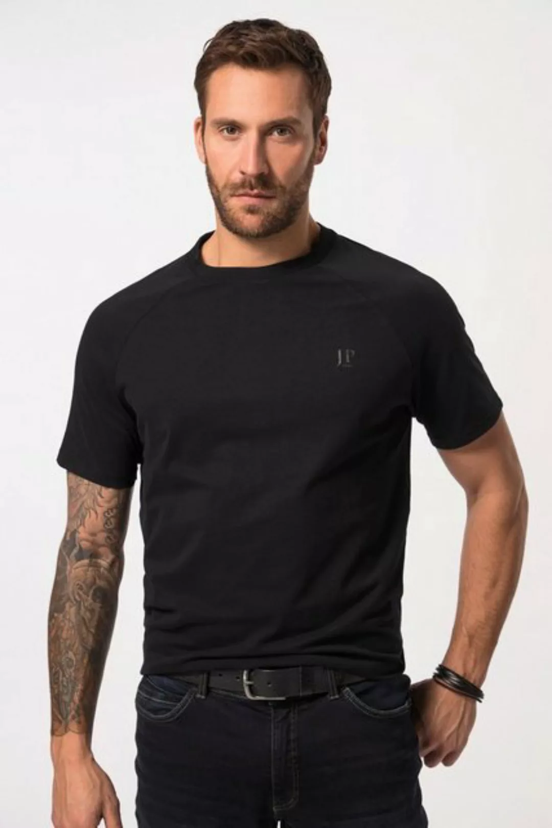 JP1880 T-Shirt JP 1880 T-Shirt Halbarm. Basic Rundhals bis 8 XL günstig online kaufen