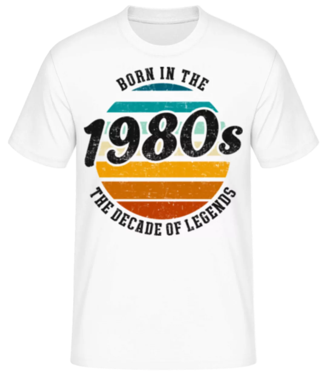 1980 The Decade Of Legends · Männer Basic T-Shirt günstig online kaufen