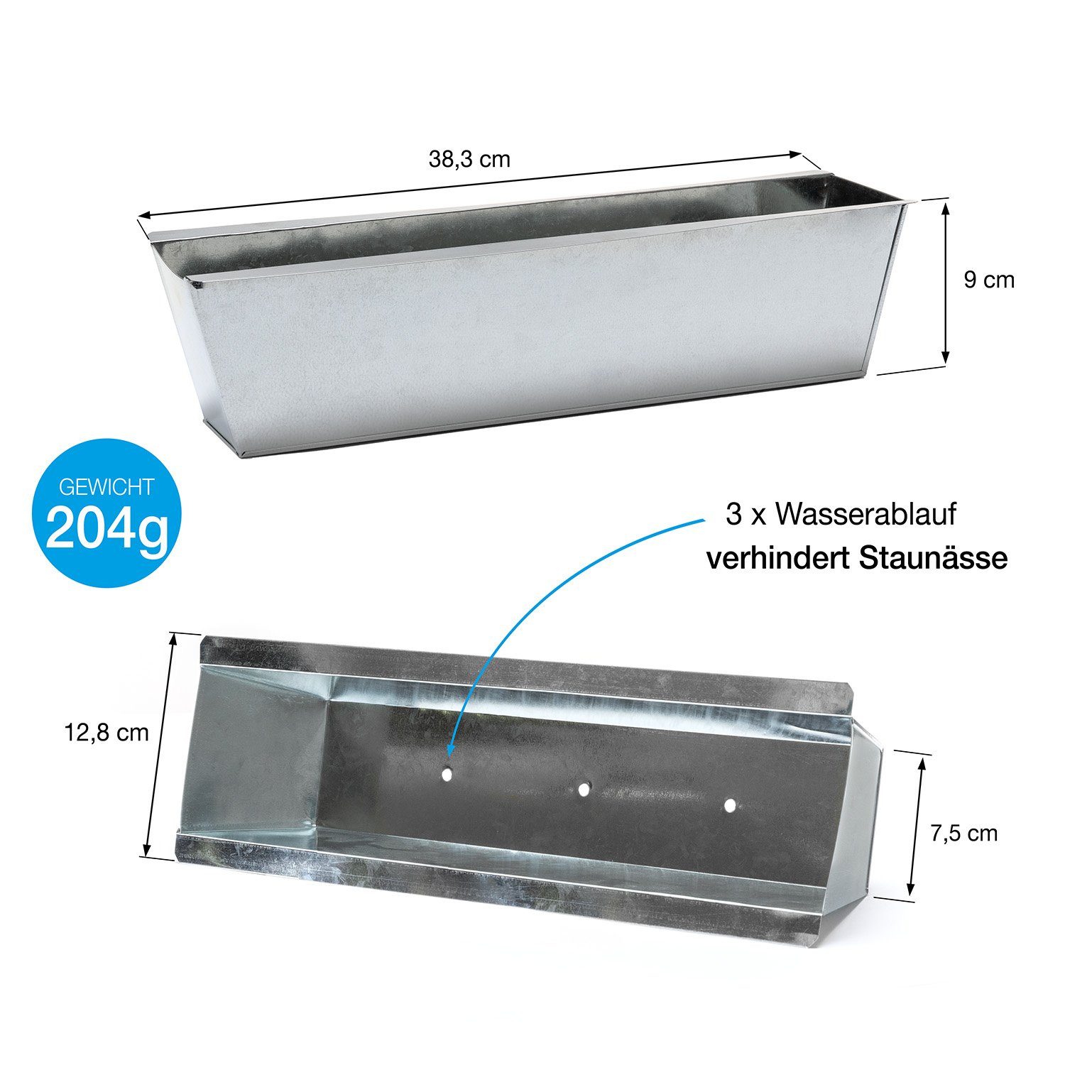 BigDean Blumenkasten 4x Pflanzkasten f. Europalette günstig online kaufen
