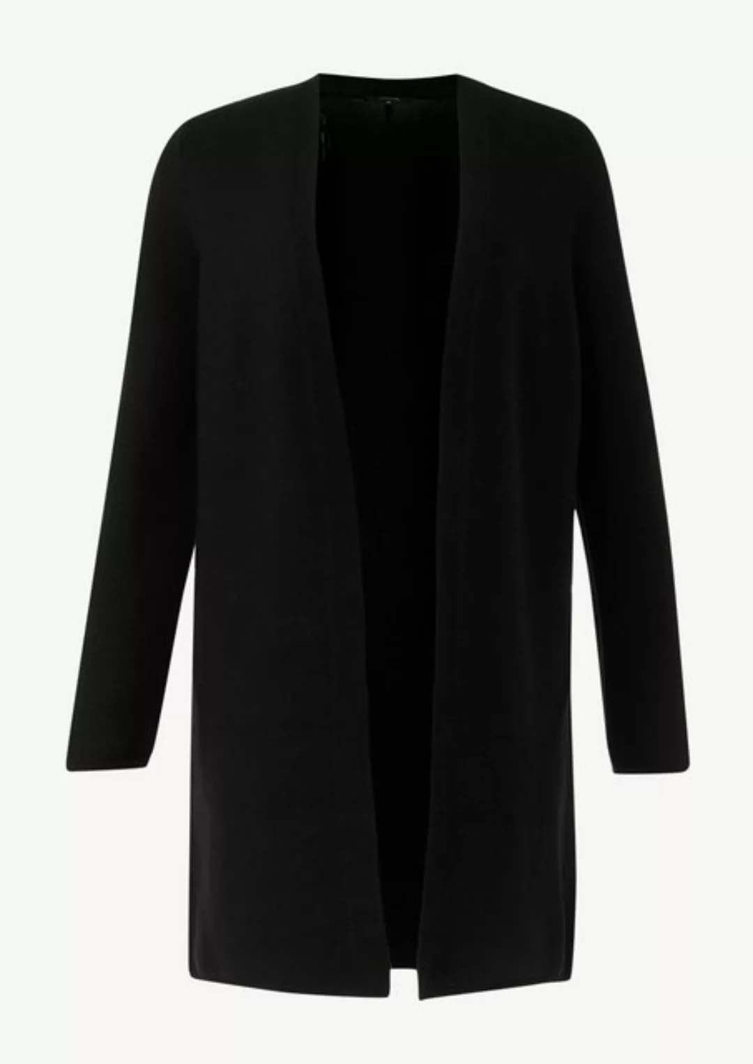 Comma Strickjacke Long-Cardigan ohne Verschluss günstig online kaufen