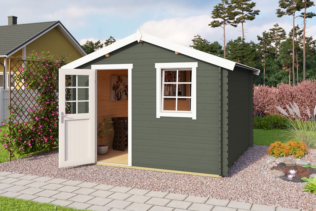 Nordic Holz Gartenhaus "Wels 3" günstig online kaufen