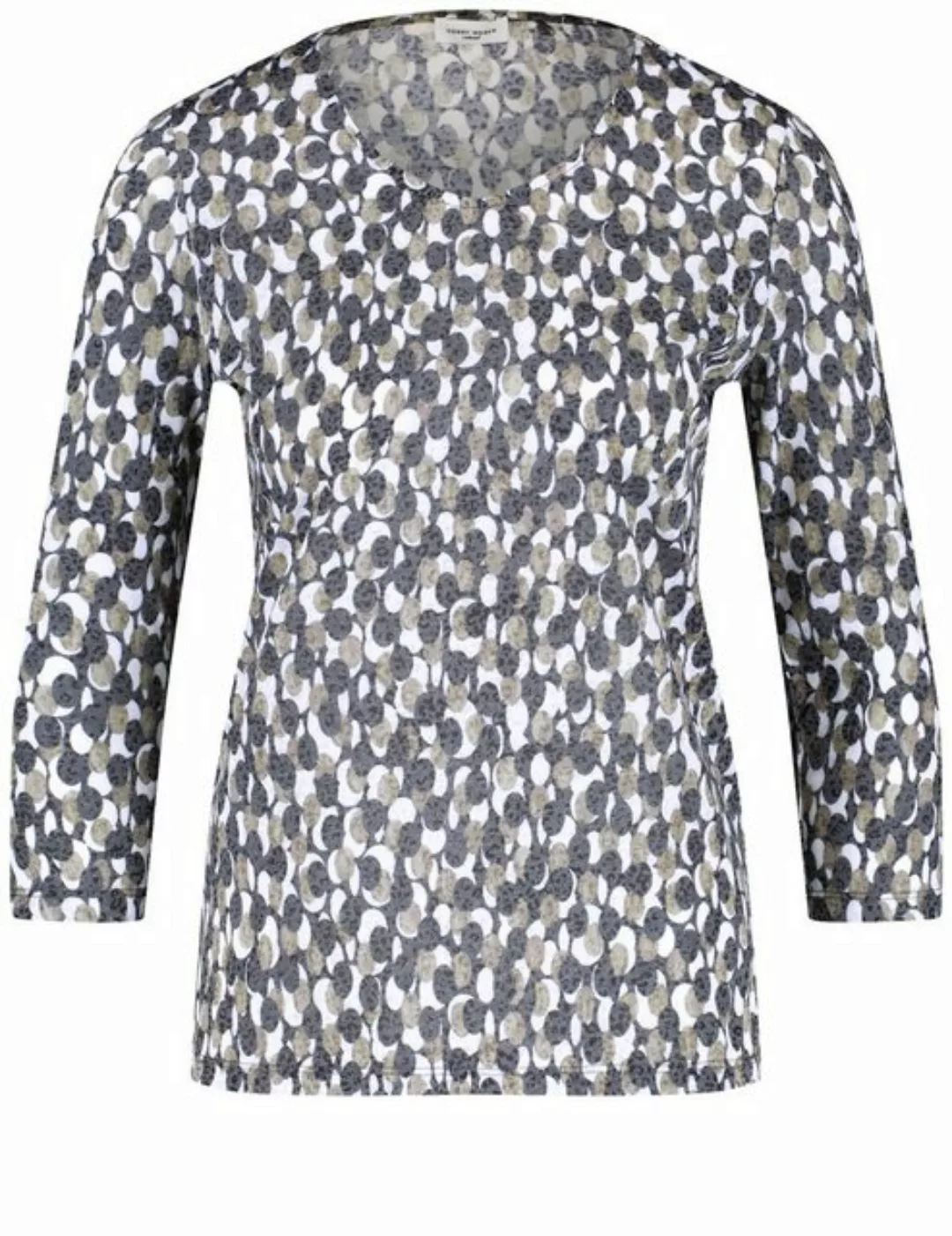 GERRY WEBER 3/4-Arm-Shirt 3/4 Arm Shirt mit Ausbrenner-Optik günstig online kaufen