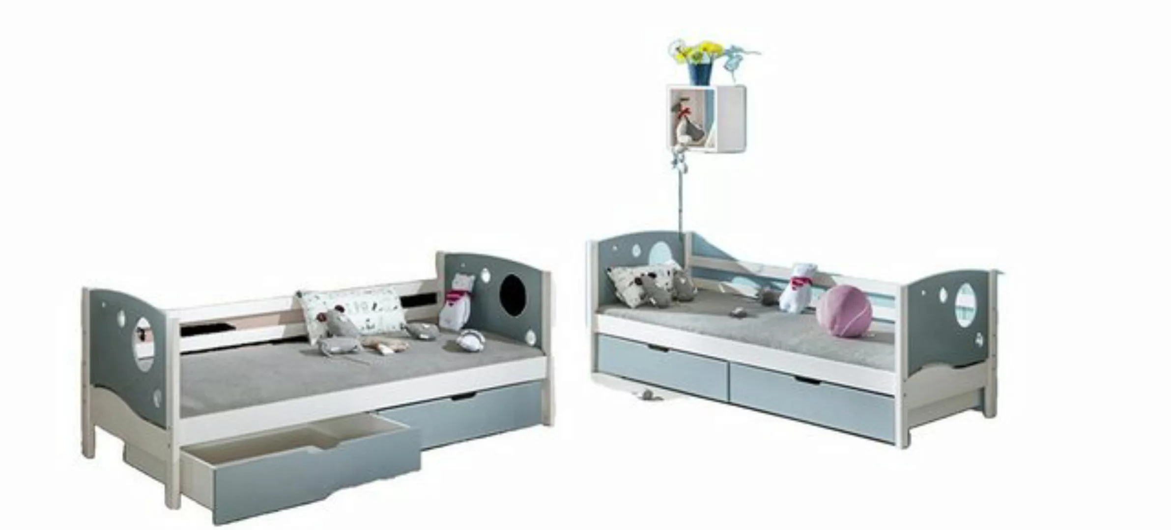 JVmoebel Kinderbett, JUGENDBETT + BETTKASTEN BETT KIEFER KINDERZIMMER, Made günstig online kaufen