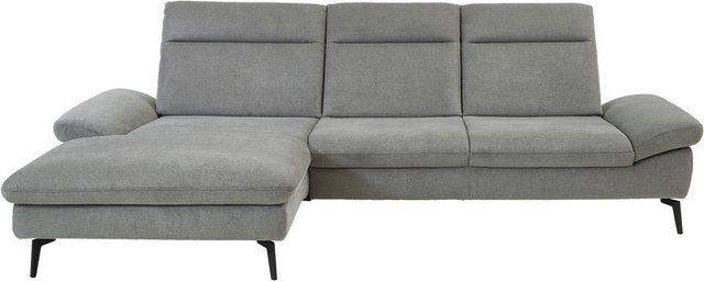 HUKLA Ecksofa HU-HP22156, Set, inkl. Kopfpolsterverstellung, optional mit S günstig online kaufen