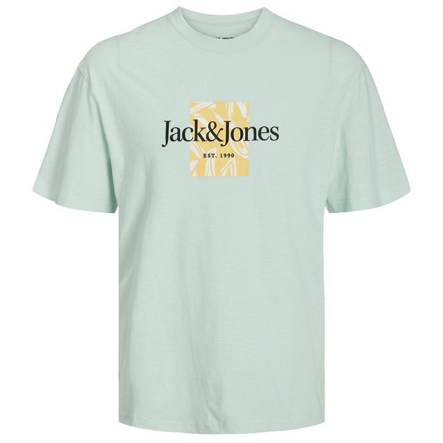 Jack & Jones Rundhalsshirt Große Größen T-Shirt JORLAFAYETTE Frontprint min günstig online kaufen