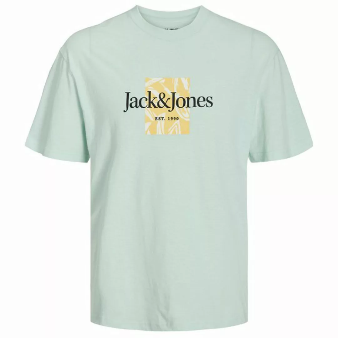 Jack & Jones Rundhalsshirt Große Größen T-Shirt JORLAFAYETTE Frontprint min günstig online kaufen